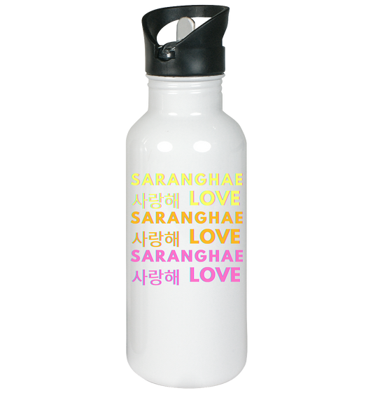 SARANGHAE LOVE NEON - Edelstahl-Trinkflasche