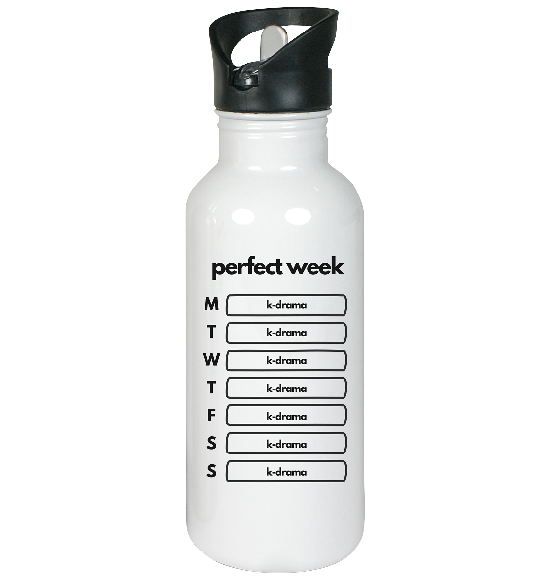 K-Drama Week - Stainless Steel Drinking Bottle