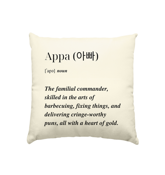 APPA - cushion natural 40x40cm