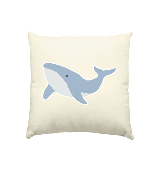 Extraordinary Attorney Woo - whale - cushion natural 40x40cm