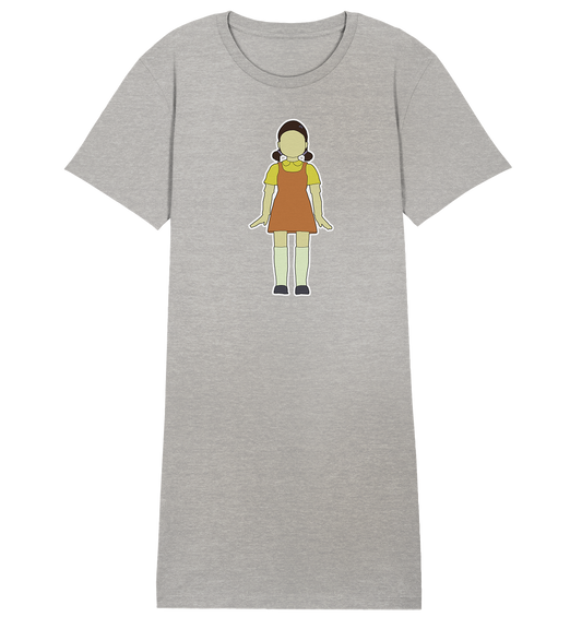 Squid Game - Young-hee - Ladies Organic Shirt Dress