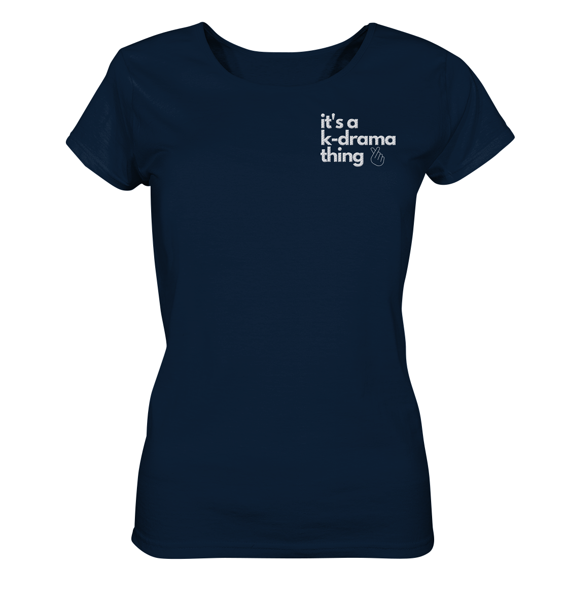 It's a K-Drama Thing - Stick - Ladies Organic Shirt (Stick)