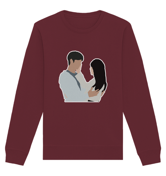 Queen of Tears - Kim Soo-hyun & Kim Ji-won - Baek Hyun-woo & Hong Hae-in - 1 - Organic Basic Unisex Sweatshirt