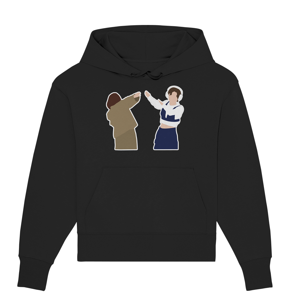 EXTRAORDINARY ATTORNEY WOO - "WOO TO THE YOUNG TO THE WOO" - Organic Oversize Hoodie