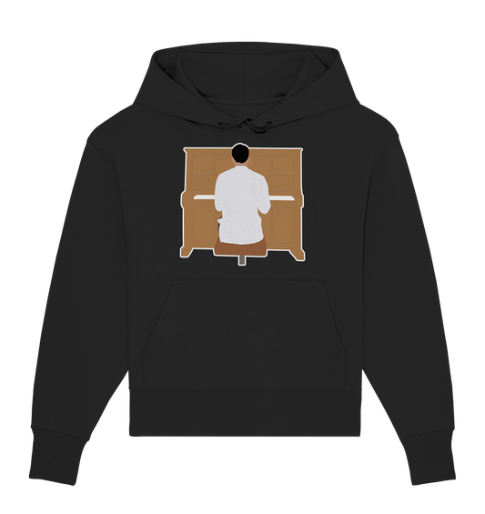 Cloy Piano - Organic Oversize Hoodie