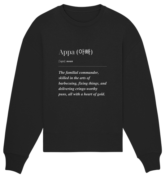 APPA - Organic Oversized Sweatshirt