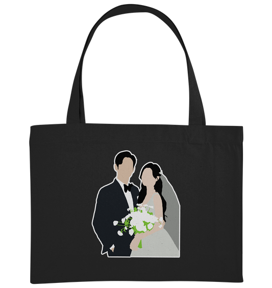 Queen of Tears - Kim Soo-hyun & Kim Ji-won - Baek Hyun-woo & Hong Hae-in - 2 - Organic Shopping-Bag