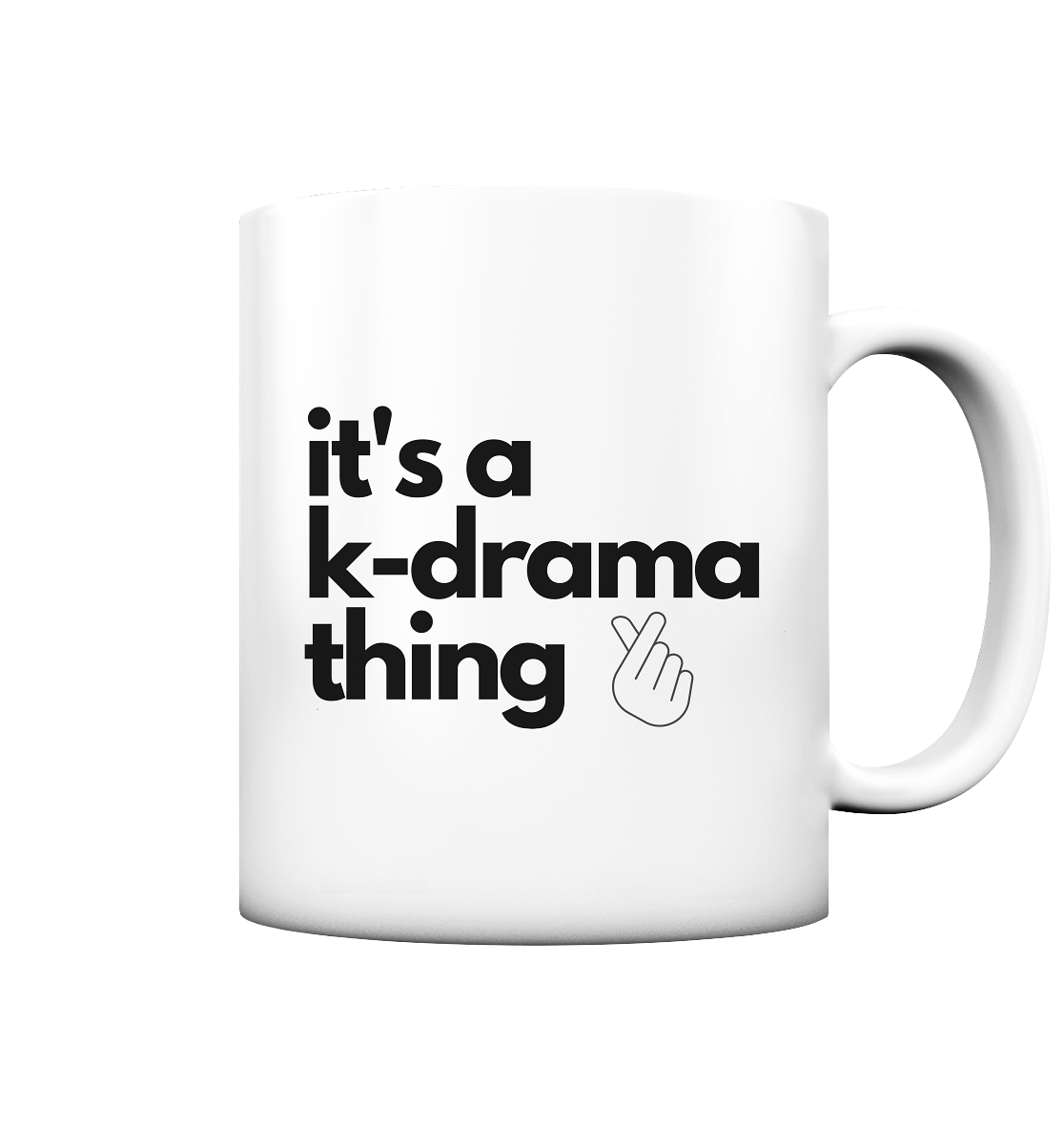 It's a K-Drama Thing - matte mug