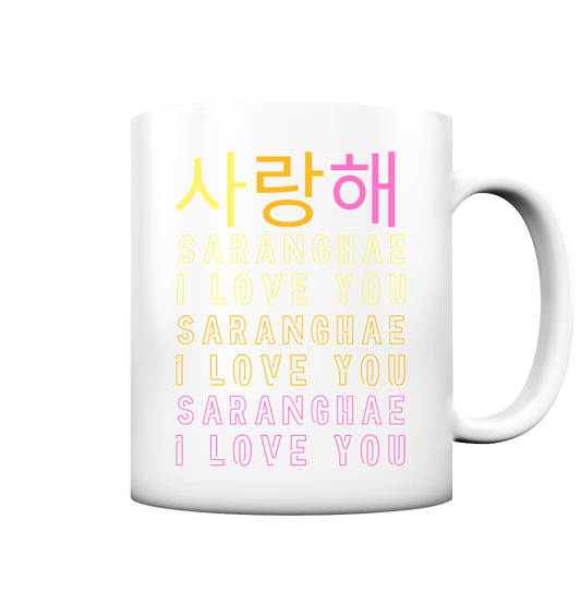 SARANGHAE I LOVE YOU - Tasse matt