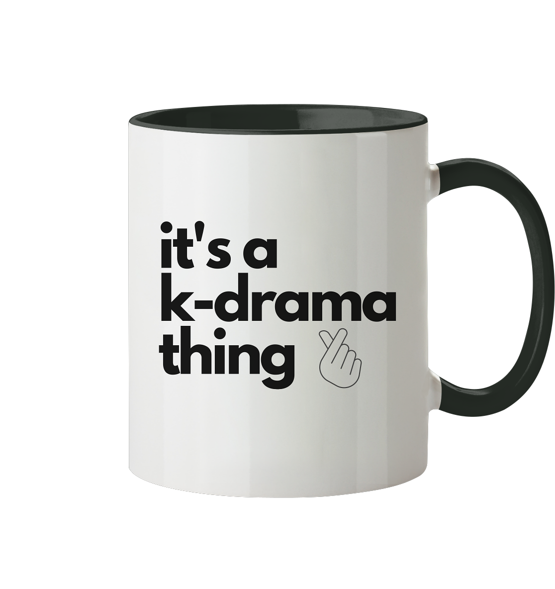 It's a K-Drama Thing - two-tone mug