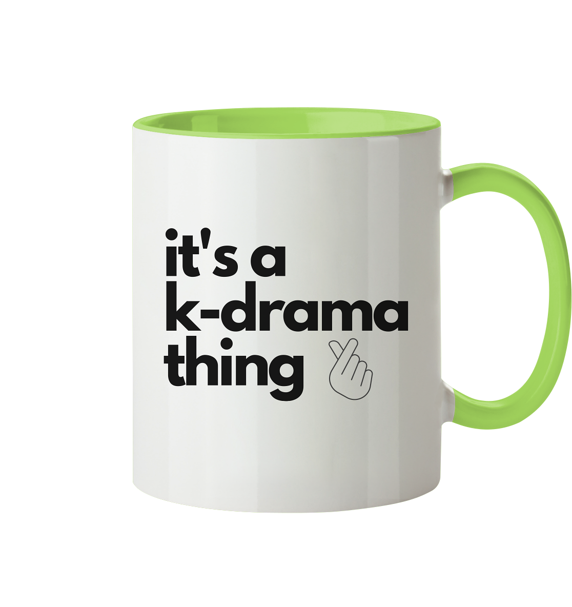 It's a K-Drama Thing - two-tone mug