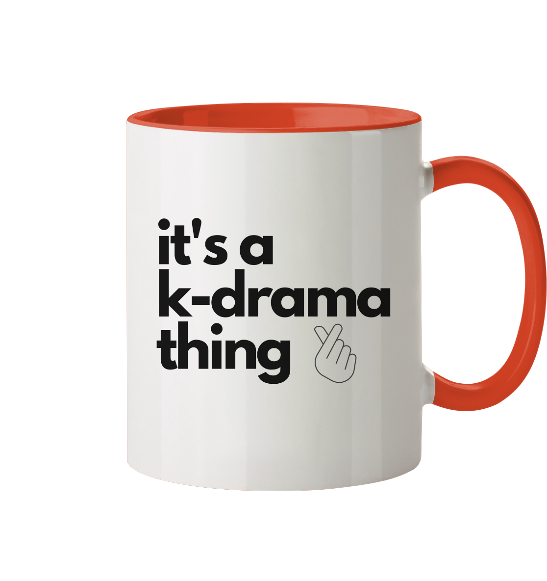 It's a K-Drama Thing - two-tone mug