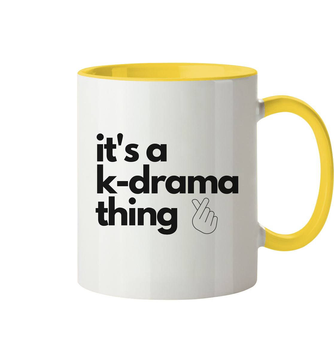 It's a K-Drama Thing - two-tone mug